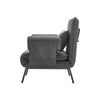 Linen Fabric Folding Single Chair Sofa Bed Recliner Armchair Lounge Sleeper Seat