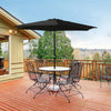 3 Color Garden Parasol Sun Umbrella Canopy Patio Garden Sun Shade 2/2.5/2.7/3M