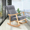 Modern Rocking Chair Swing Recliner Rocker Armchair Lounge Rocking Nursery Seat