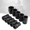 Long Reach Sockets Wheel Wrench Nut Tool 1" Deep Impact Sockets Set 22-50mm 10pc