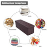 Folding Storage Ottoman Bench Tufted Faux Leather Toy Box Foot Stool Bench Seat