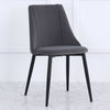 4x Velvet Dining Chairs Padded Seat Retro Metal Legs Office Kitchen Lounge Chair