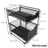 2 Tier Layers Metal Storage Rack/Shelving Wire Shelf Kitchen/Office