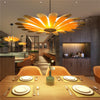 2x Modern Flower Shape Pendant Light Retro Style Ceiling Light Chandelier Lamp