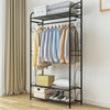 Large Garment Clothes Rail Home Retail Coat Stand Hanging Display Portable Tidy