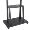 32-80" Mobile TV Cart Floor Stand Home Mount TV Trolley Exhibition Meeting Room