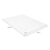 Super King Size Mattress Topper 5cm Memory Foam Bed Topper Ultra Soft Mattress