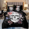 Duvet Cover Bedding Set with Pillow Cases Quilt Cover Single Double King Size UK