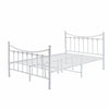 Panana 4ft Small Double & 4ft 6 Double Classic Metal Bed Frames in Black/White