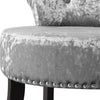 Retro Crushed Velvet Vanity Stool Dressing Table Chair Piano Stools Bedroom Home