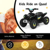 6V Battery Powered Ride on Quad Bike ATV Electric Mini Vehicle Car For Toddler