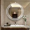 Waterproof Round LED ILLUMINATED Bathroom Mirror Touch/Demister/Gradient Light