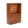 Desktop Small Wooden Chest of Drawers Storage Unit Cabinet Cupboard Shelves Rack