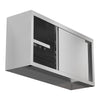 Commercial Stainless Steel Wall Cabinet Hanging Cabinet Sliding Doors Cupboard