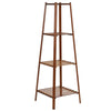 117cm Bamboo Plant Stand Ladder Shelf Tall Plant Rack Flower Pots Holder Display