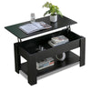 Coffee Table With Storage Lift Top Up Drawer Shelf Wooden Living Room Furniture