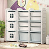Kids Children's Playroom Toy Storage Cabinet Bookcase Removable Chest Drawer Box