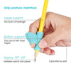 10xChildren Pencil Holder Pen Writing Aid Grip Correction Posture Tools Silicone