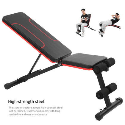 Folding Weight Bench Adjustable Gym Weight Lifting Foldable Dumbbell Training