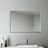 Frameless Unframed Bathroom Bedroom Plain Mirror Wall Hung Horizontal Vertical