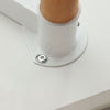 Dining Table and Chairs 4 6 Set Wooden legs Retro dining Room Chair Grey Kitchen