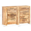 Drawer Cabinet 118x33x75 Solid Wood G1F8