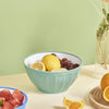 4Pcs Square Salad Bowl Plastic Cereal Bowl Reusable Snack Bowl with Lid brTir