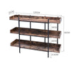 3 4 5 Tier Wooden Bookcase Bookshelf Storage Shelves Display Stand Shelving Unit