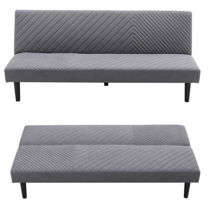 3 Seater Fabirc Sofa Bed Click Clack Living Room Settee Couches Sleeper Recliner