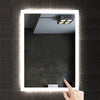 500x700mm LED Illuminated Cloakroom Mirrors Anti-fog Simple Single Touch Wall