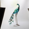 Metal Peacock Birds Garden Ornament Sculpture,Resi