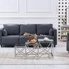 Nest of Coffee Tables Set 3 Piece - Nesting Sofa End Side Table For Living Room