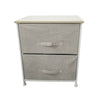 Fabric Chest of Drawers Bedside Cabinet Table Night Stand Storage Unit Cupboard