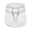 Glass Storage Jars Airtight Clip Top Lid Food Preserve Preserving Jar 500ml x 3