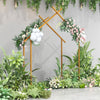 Metal Teepee House Wedding Arch Frame Party Props Backdrop Balloon Flower Rack