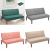 Fabric Upholstered Sofa Bed Convertible Sleeper Sofa Couch Settee Living Room