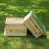 Wooden Langstroth Beehive Honey Bee Hive Frames House Pro Beekeeper Tool Kits UK