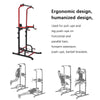 Steel Pull Up Bar Bars Trainer Station Home Strength Workout Exercise Fitness