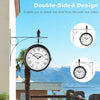 Outdoor Garden Paddington Station Classic Wall Clock Double Sided Clock Round