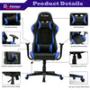 Office Chair PU Leather Swivel Chair Tilt Chair Executive Racing Gaming Computer