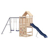 Outdoor Playset Solid Wood Pine F9K7