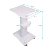 Beauty Trolley Cart Salon Storage Rolling Cart Dentist Wax Treatment Space Saver