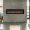 40 Inch Fireplace LED Wall Build In Insert Electric 9 Colour Flames Fire Heater
