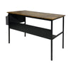 Industrial Style Computer Desk Study Desk Office Long Desk with Storage