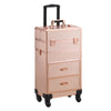 Makeup Trolley 4 in 1 Beauty Trolley Case Hairdressing Case with Drawer onWheels