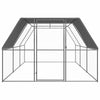 Outdoor Chicken Cage 3x6x2 m Galvanised Steel Q8E1