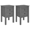 1/2x Solid Wood Pine Bedside Cabinet Side Table Furniture Multi Colours
