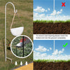 8x Border Garden Shepherds Crook Hooks for Bird Feeders & Lanterns 3 Colors 90cm