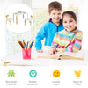 Ergonomic 3PCS Kids Table and Chair Set Children Drawing Writing Furniture