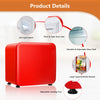 Mini Fridge Compact Portable Refrigerator Adjustable Temperature for Skin Care